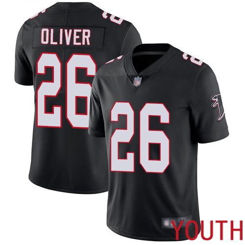 Atlanta Falcons Limited Black Youth Isaiah Oliver Alternate Jersey NFL Football #26 Vapor Untouchable->atlanta falcons->NFL Jersey